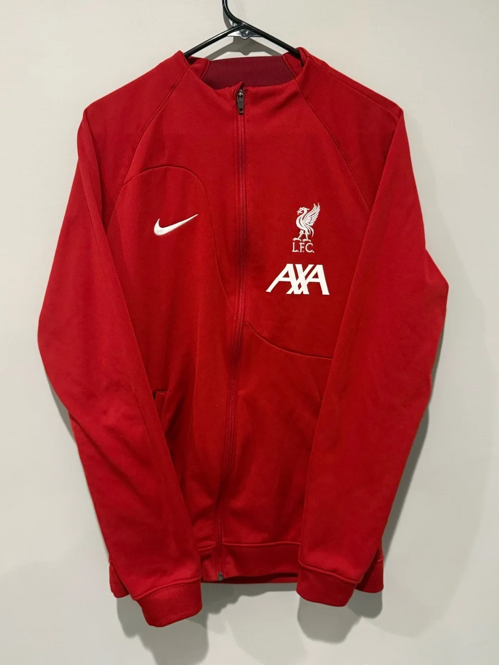 Nike Kids Red Liverpool FC Zip-Up Jacket